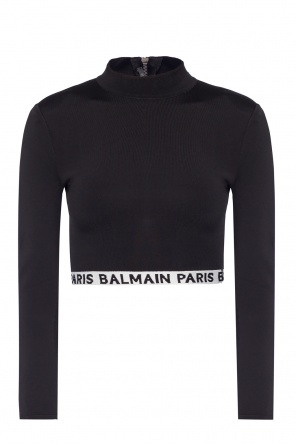 Top z wyszytym logo, zdjęcie 1 Top z wyszytym logo od Balmain